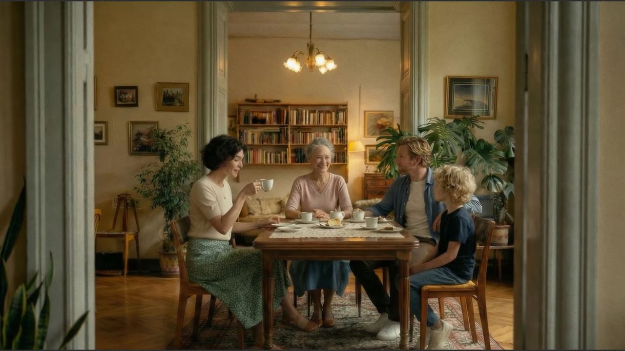Állókép a qvik reklámfilmből